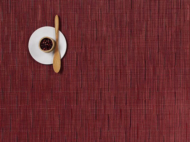 Hovedbilde Chilewich Bamboo Cranberry 4stk