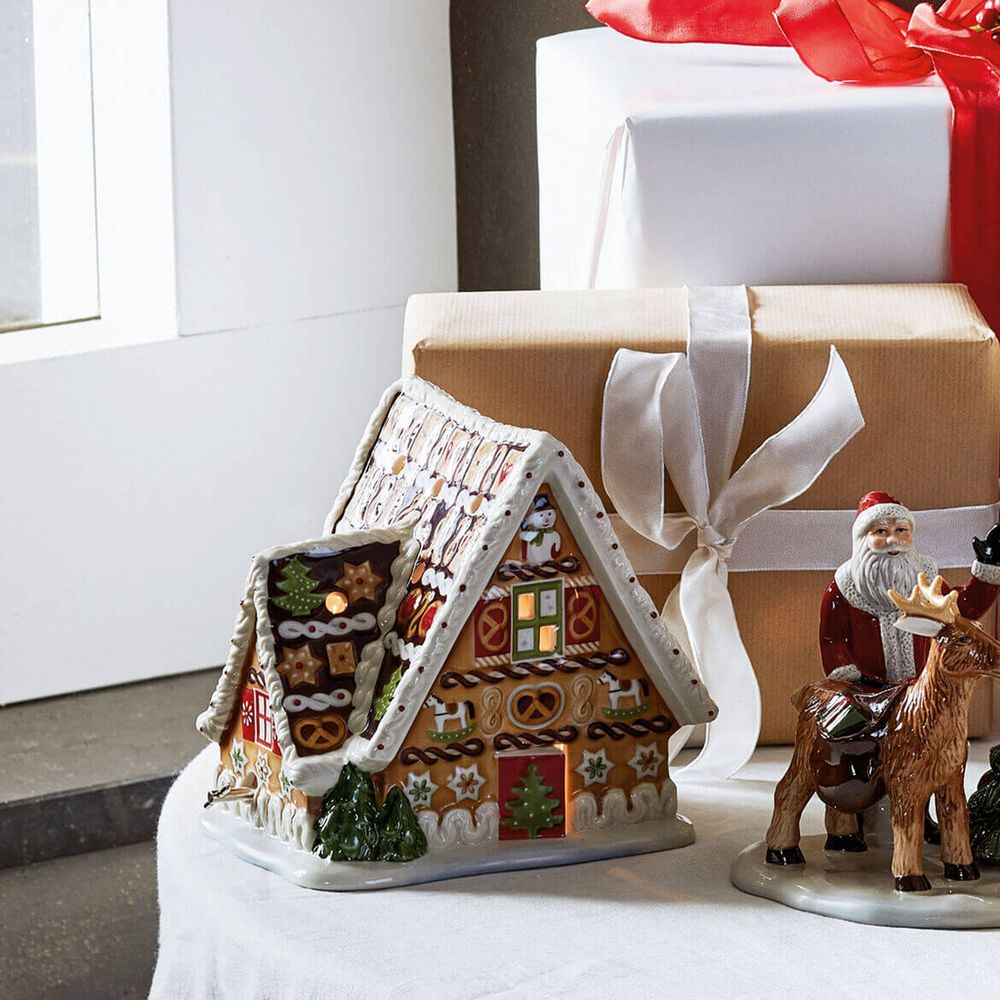Villeroy & Boch Christmas Toys Pepperkakehus m/ musikk