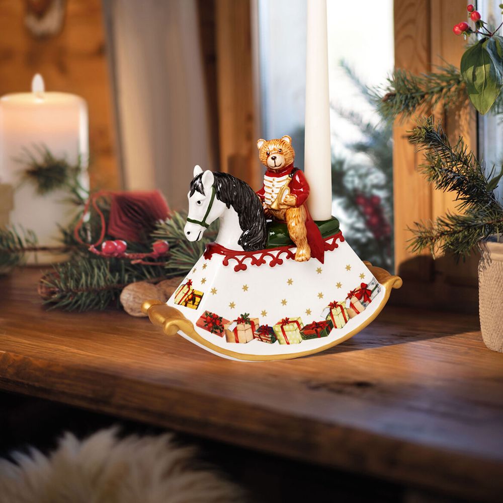 Villeroy & Boch Christmas Toys gyngehest lysestake