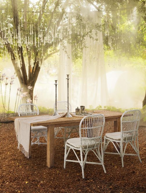 Hovedbilde Chilewich Bamboo Spisebrikke Moonlight 4 stk
