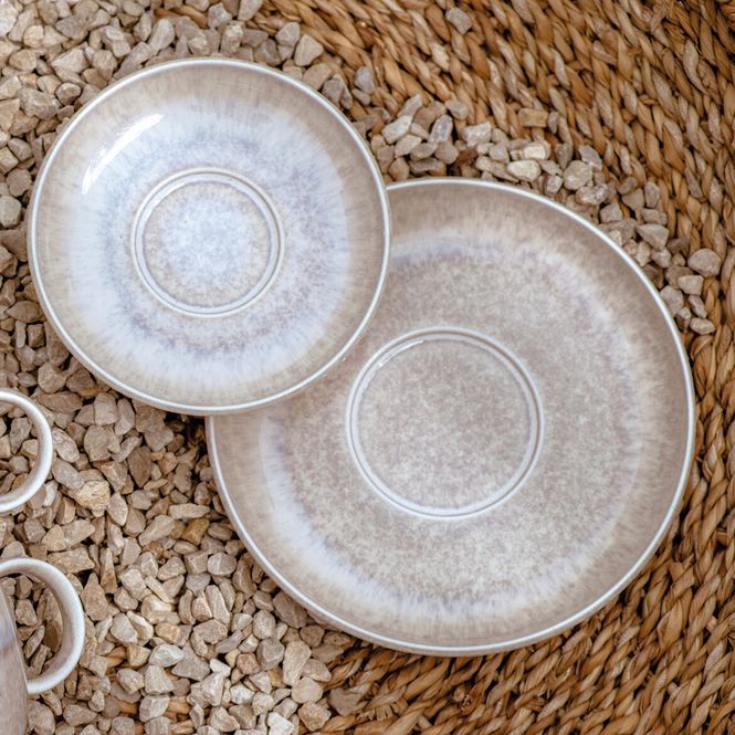 Hovedbilde Villeroy & Boch Perlemor Sand skål til kaffekopp ...