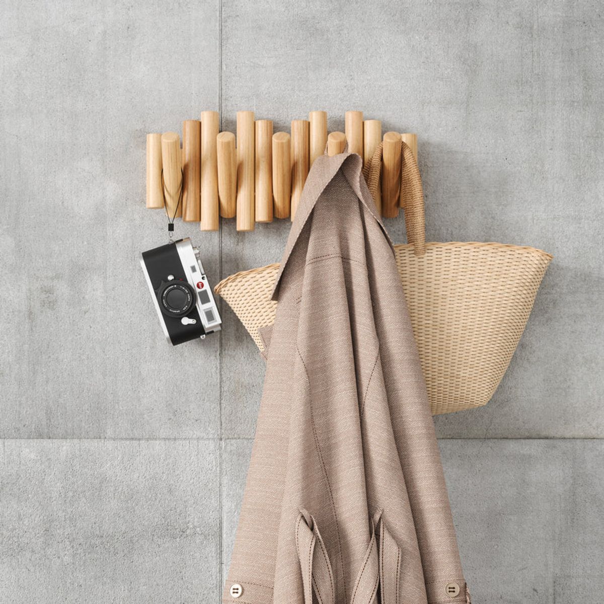 Umbra Picket 5 knaggrekke natur