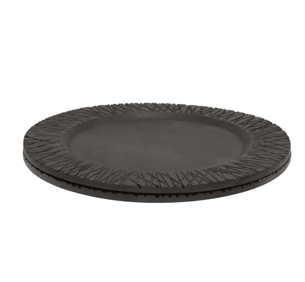 Halvor Bakke Palin Dekketallerken 33 cm Brun 2 stk