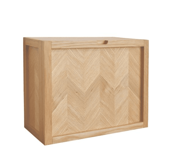 Hovedbilde Hübsch Herringbone Skoskap Eik Natur FSC