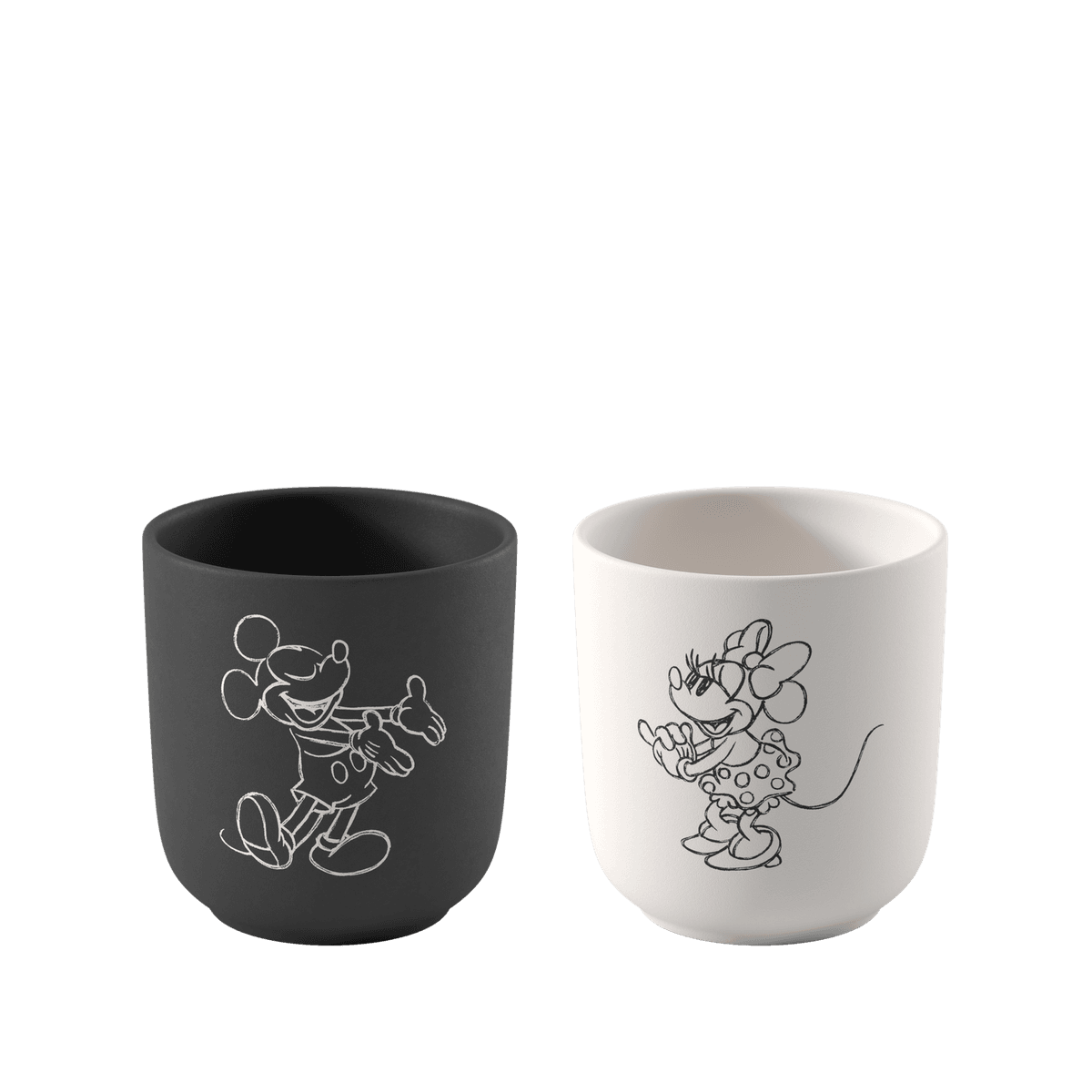 Villeroy & Boch Manufacture Rock Mikke Mus Krus 28 cl 2-pk