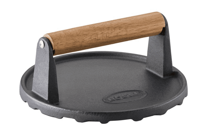 Hovedbilde Rösle Grillpresse Støpejern Valnøtt.