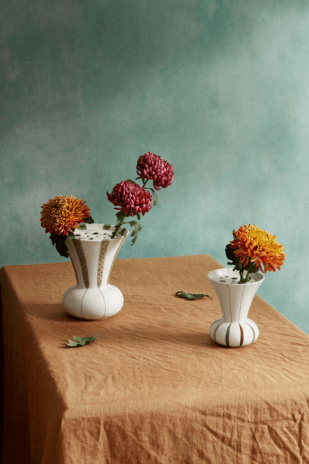 Hovedbilde Kähler Signature Vase H20 cm Grønn