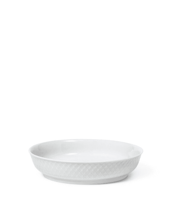 Hovedbilde Lyngby Porcelæn Rhombe Desserttallerken Hvit 16 ...