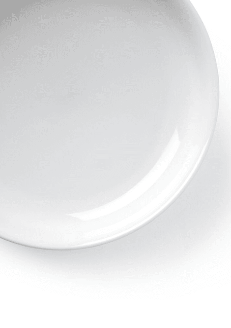 Hovedbilde Lyngby Porcelæn Rhombe Desserttallerken Hvit 16 ...