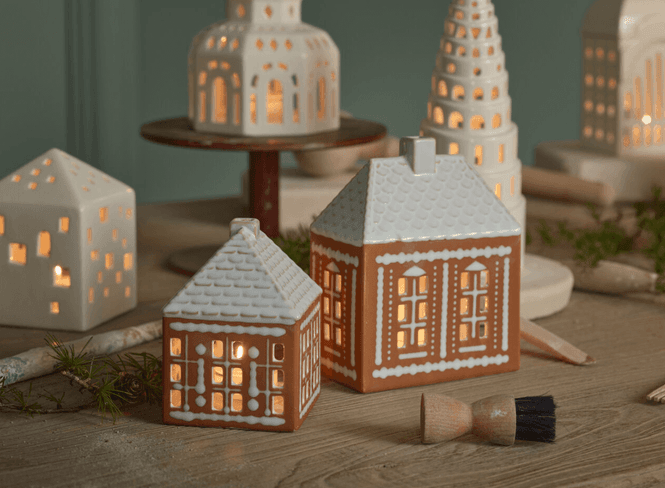 Hovedbilde Kähler Gingerbread Lyshus Medium