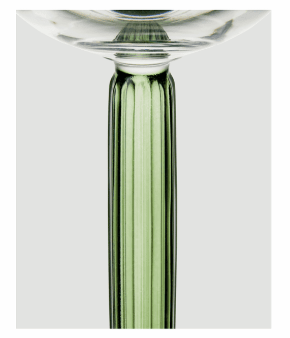 Hovedbilde Kähler Hammershøi Champagneglass 24 cl Grønn 2 ...