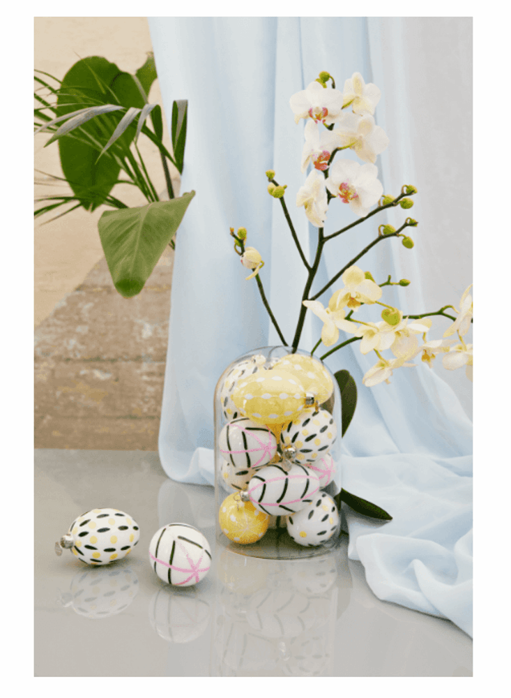 Holmegaard Souvenir Easter Påskeoppheng Seed H7.5 cm