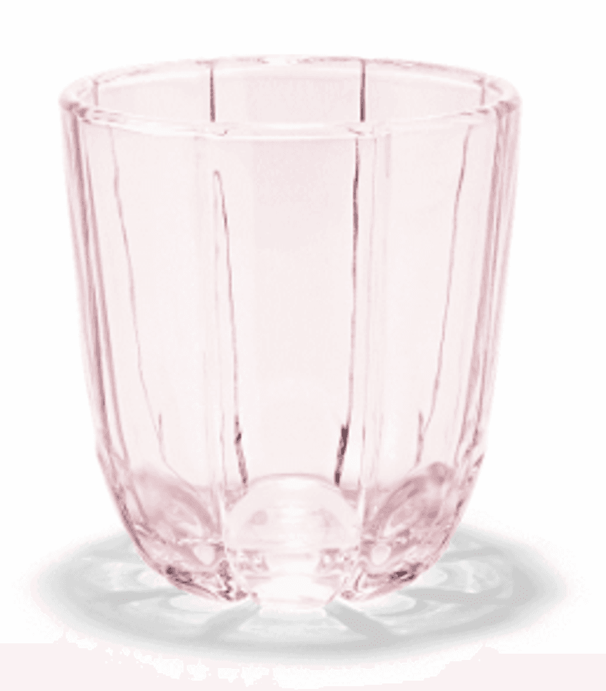 Holmegaard Lily Vannglass Rosa 32 cl 2 stk
