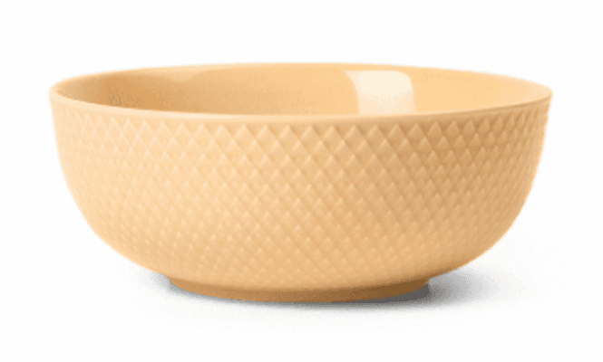 Hovedbilde Lyngby Porcelæn Rhombe Color Skål Sand Ø15.5 cm