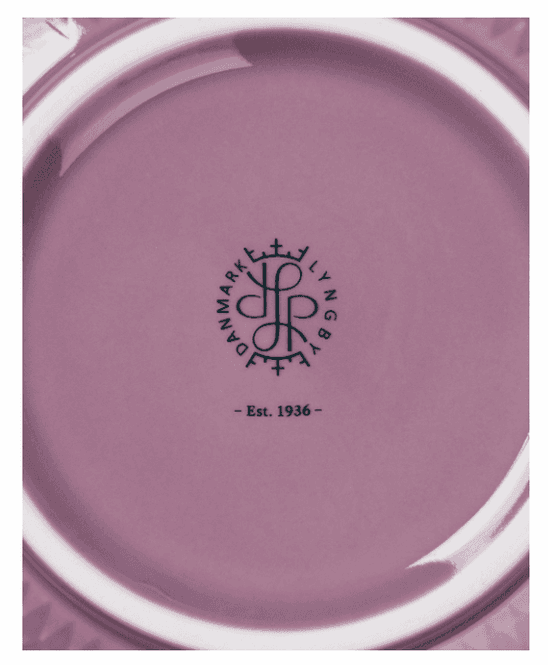 Hovedbilde Lyngby Porcelæn Rhombe Color Skål Lilla Ø15.5 cm