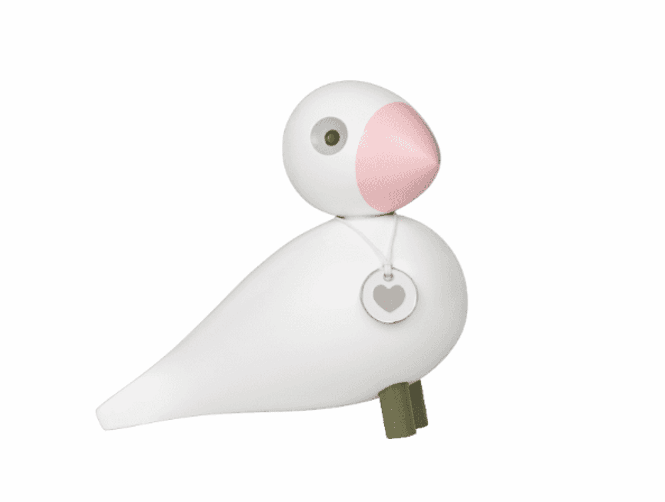 Hovedbilde Kay Bojesen Love Sangfugl H15.5 cm