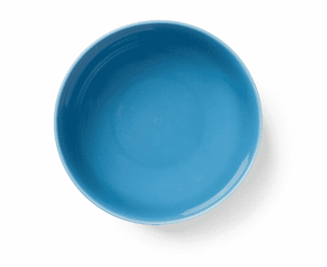 Hovedbilde Lyngby Porcelæn Rhombe Skål 15.5 cm Blå.