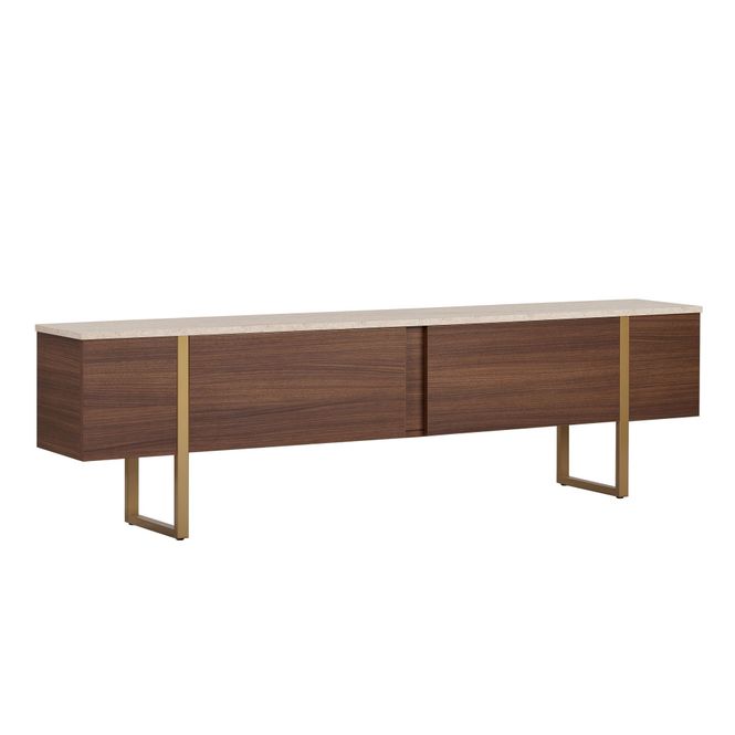 Hovedbilde Nordure Onera TV-benk – Travertine / Milano ...