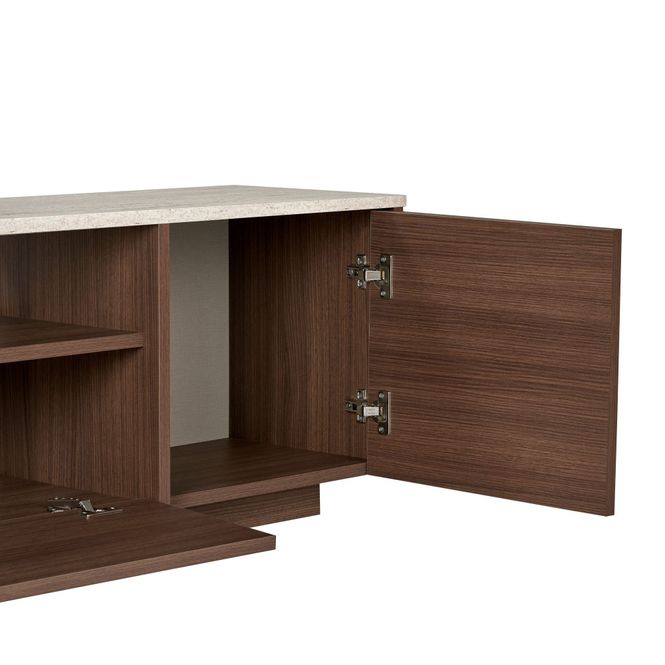 Hovedbilde Nordure Alvar TV-benk – Travertine / Milano ...