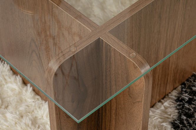 Hovedbilde Nordure Flavio sofabord – Venezia Walnut