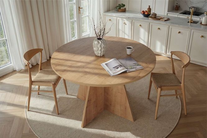 Hovedbilde Nordure Virella spisebord – Sapphire Oak