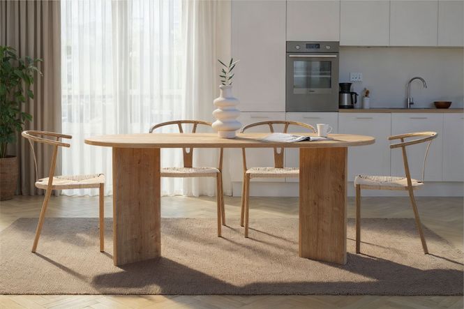 Hovedbilde Nordure Sablin spisebord – Sapphire Oak
