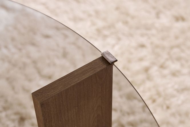 Hovedbilde Nordure Clara sofabord – Sapphire Oak / Fume