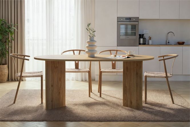 Hovedbilde Nordure Sablin spisebord – Cadiz Oak