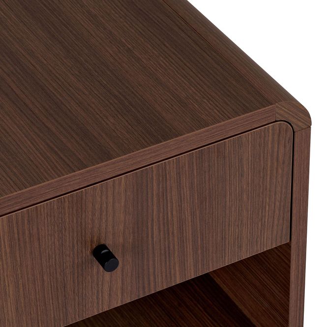 Hovedbilde Nordure Parila nattbord – Milano Walnut