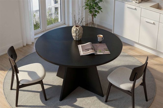 Hovedbilde Nordure Virella spisebord – Wood Black