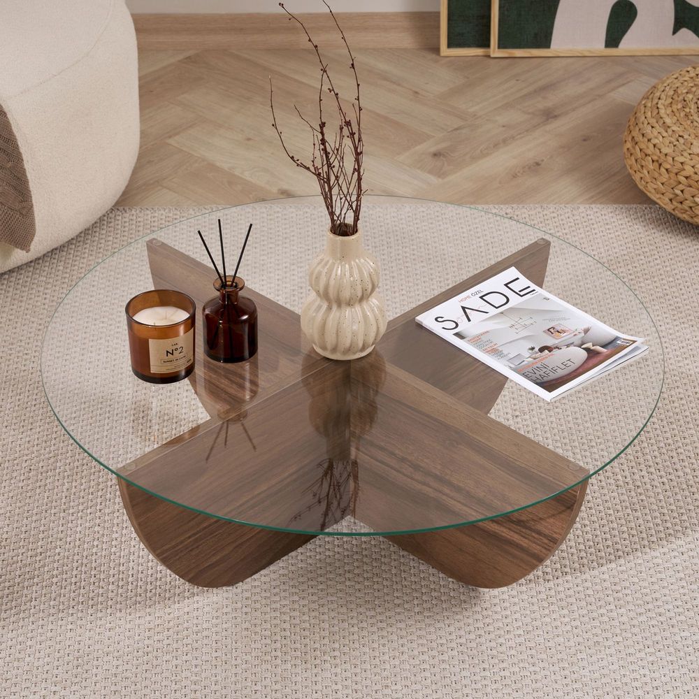Nordure Liya sofabord – Venezia Walnut