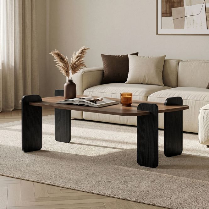 Hovedbilde Nordure Renard sofabord – Venezia Walnut / Wood ...