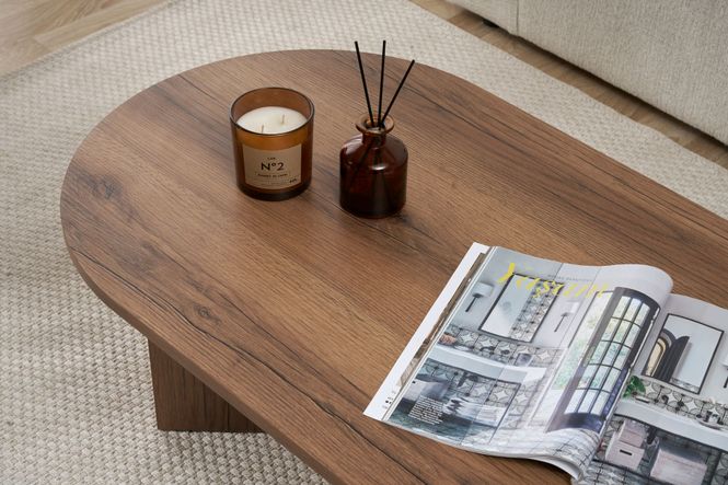 Hovedbilde Nordure Sable sofabord – VNT Walnut