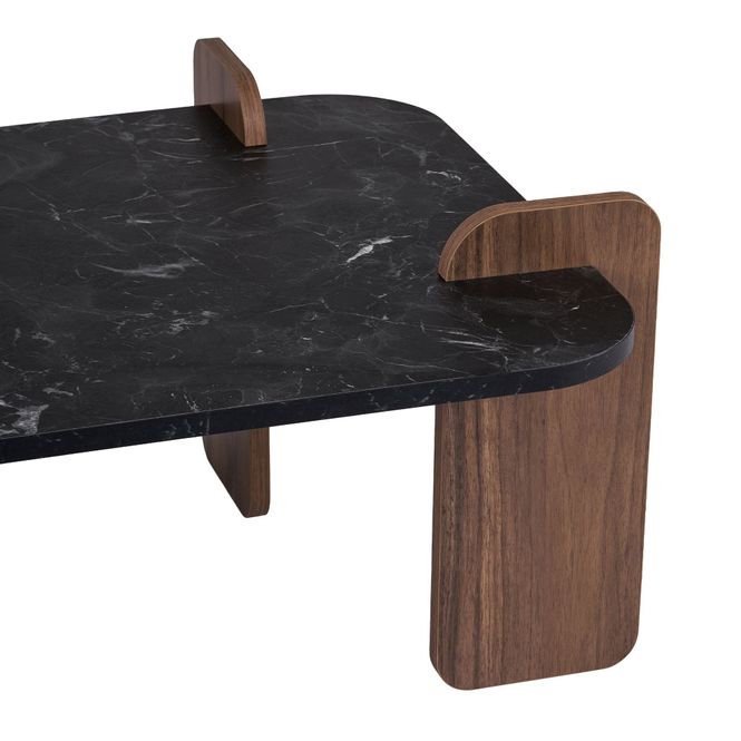 Hovedbilde Nordure Renard sofabord – Lotus/Venezia Walnut