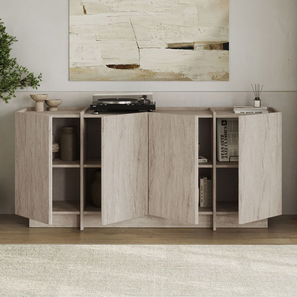 Nordure Dorma konsollbord – Travertine