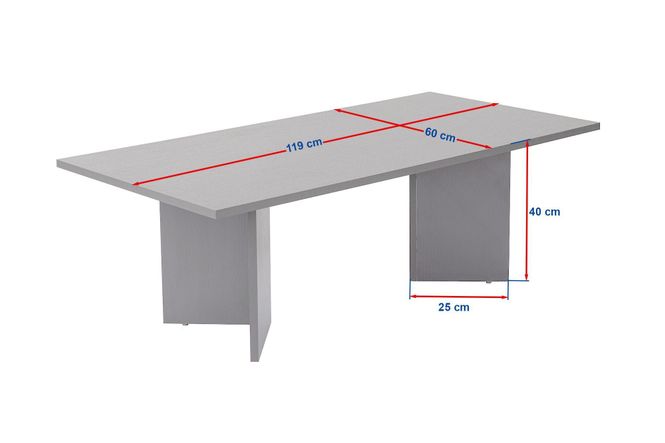 Hovedbilde Nordure Sabin sofabord – VNT Oak