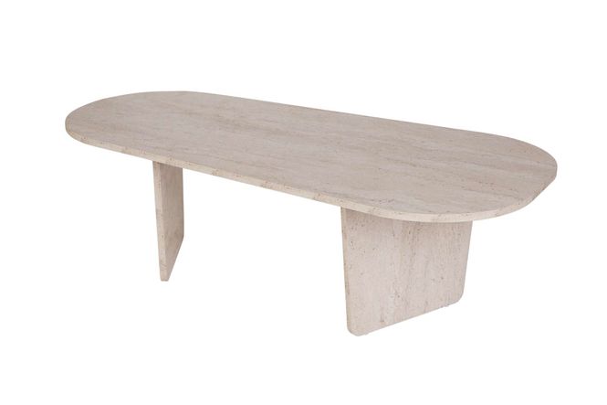 Hovedbilde Nordure Ovalis sofabord – Travertine