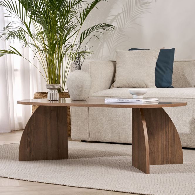 Hovedbilde Nordure Melina sofabord – Venezia Walnut