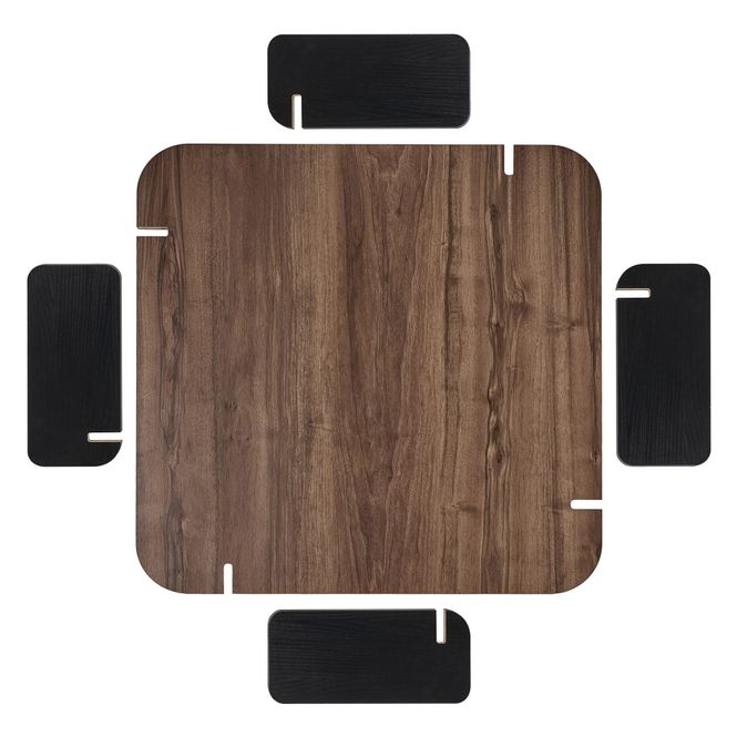 Hovedbilde Nordure Marais sofabord – Venezia Walnut / Wood ...