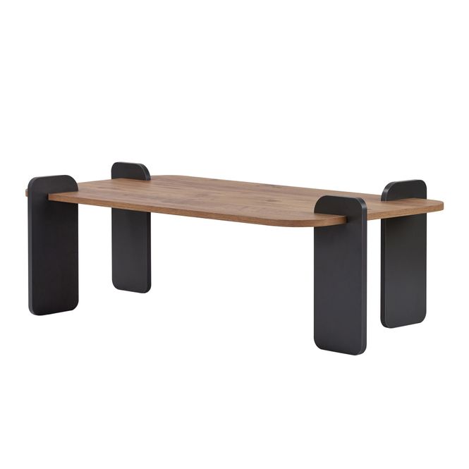 Hovedbilde Nordure Renard sofabord – Atlantic Pine/antrasitt