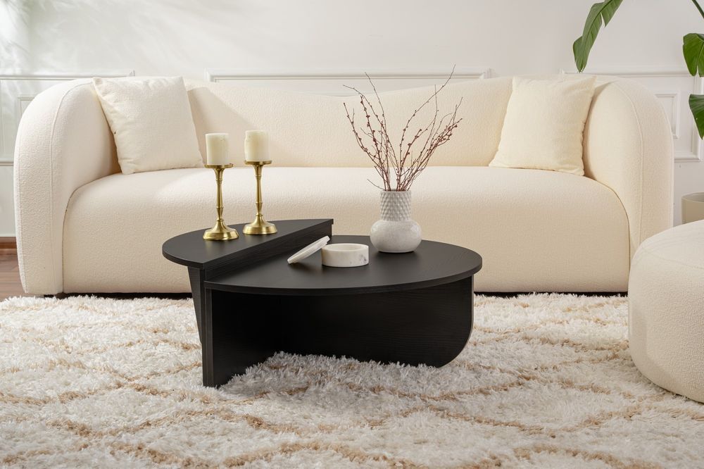 Nordure Orion sofabord – Wood Black