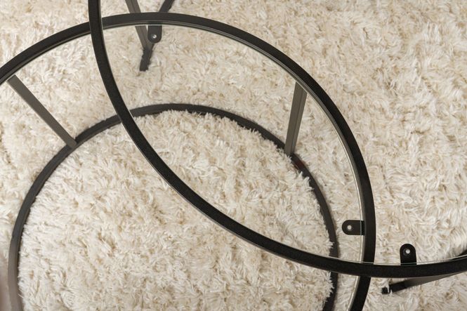 Hovedbilde Nordure Aurum sofabordsett – 80 / 60 / svart / ...