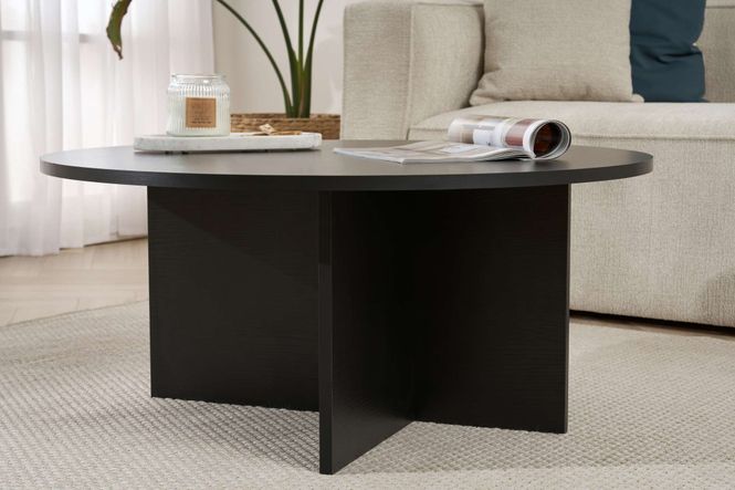 Hovedbilde Nordure Soleil sofabord – Wood Black