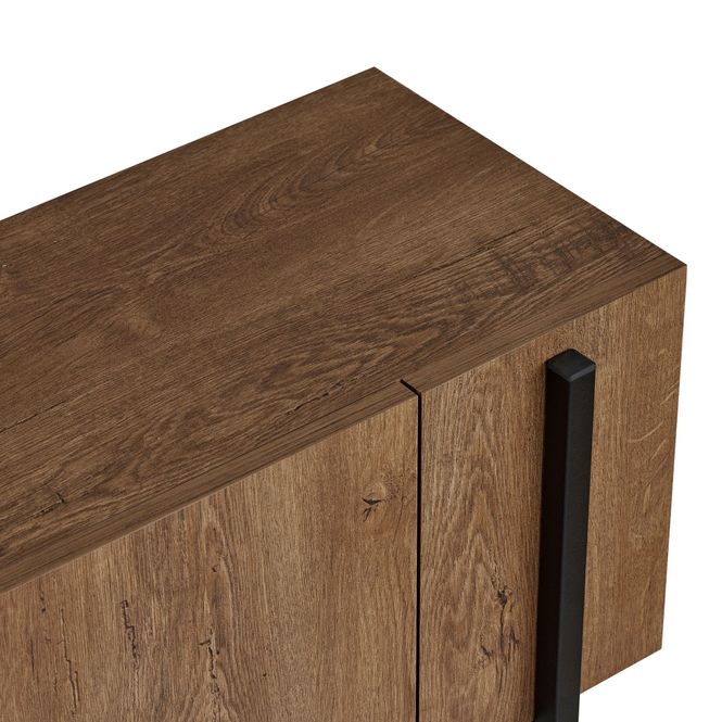 Hovedbilde Nordure Nexus TV-benk – Kafkas Oak / svart