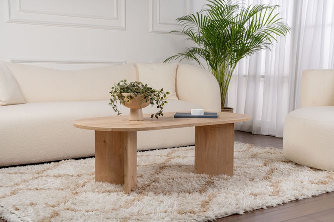 Hovedbilde Nordure Sable sofabord – Sapphire Oak