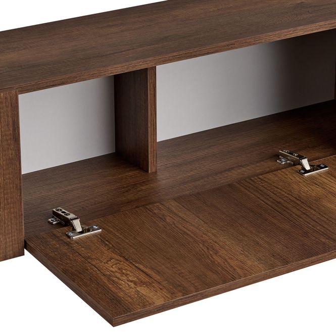 Hovedbilde Nordure Nexus TV-benk – Barok Walnut / svart