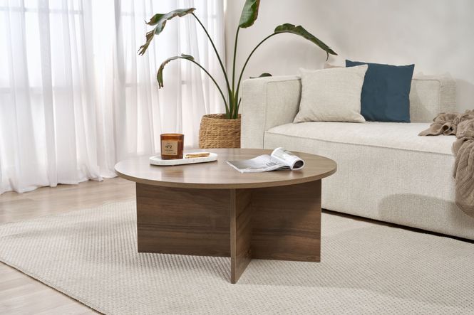 Hovedbilde Nordure Soleil sofabord – Venezia Walnut