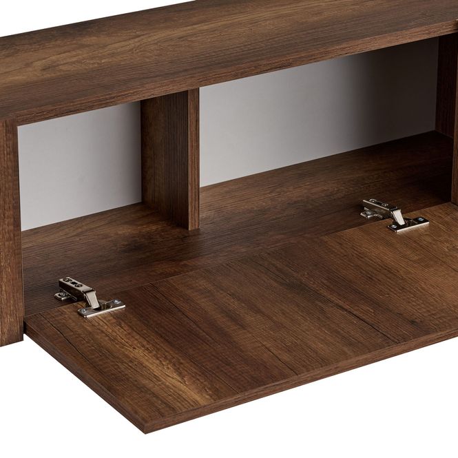 Hovedbilde Nordure Nexus TV-benk – Barok Walnut Gold
