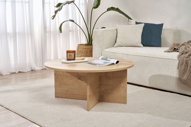 Hovedbilde Nordure Soleil sofabord – Sapphire Oak