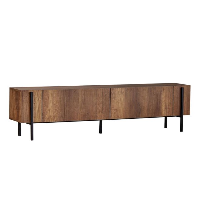 Hovedbilde Nordure Nexus TV-benk – Barok Walnut / svart